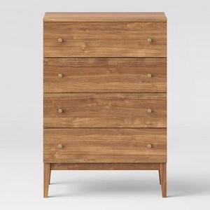 Siegel 4 Drawer Chest Walnut - Project 62™
