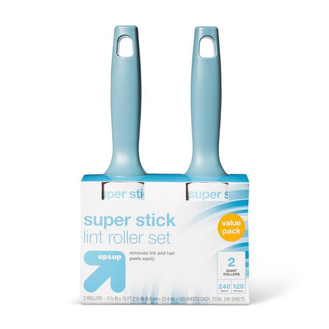 Super Stick Lint Roller Set - 2ct - Up&Up™