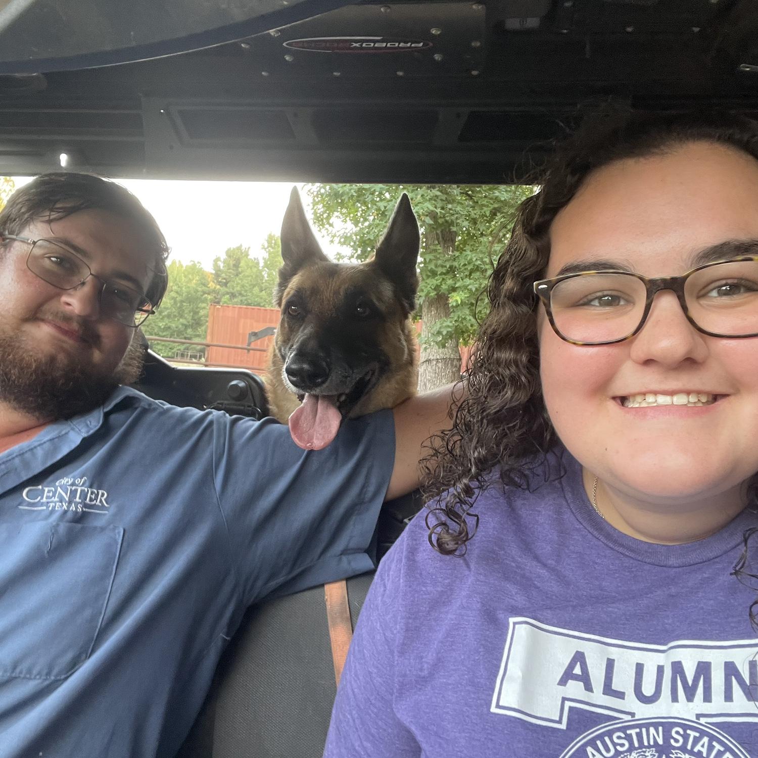 Riding around our farm with our girl is one of our favorite things to do!