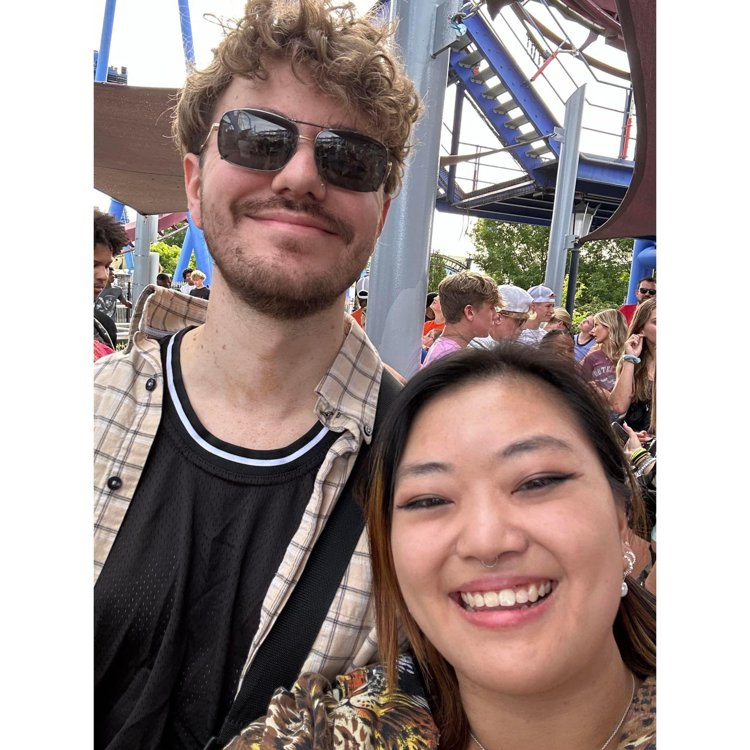 We decided that a Gold Pass for Kings Island was a great idea. We lived 30 minutes away so there was always an adventure.