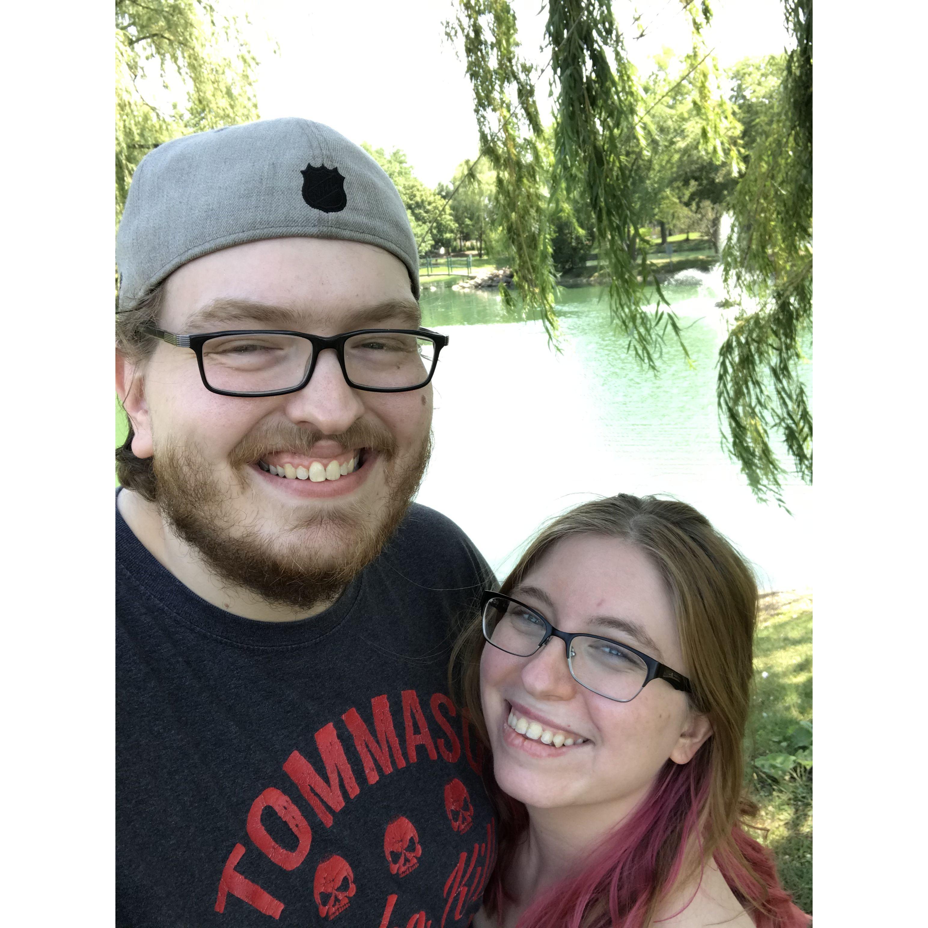 A week before moving in together! 2020