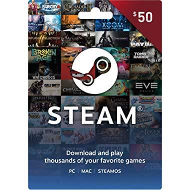 Steam Gift Card - $50
