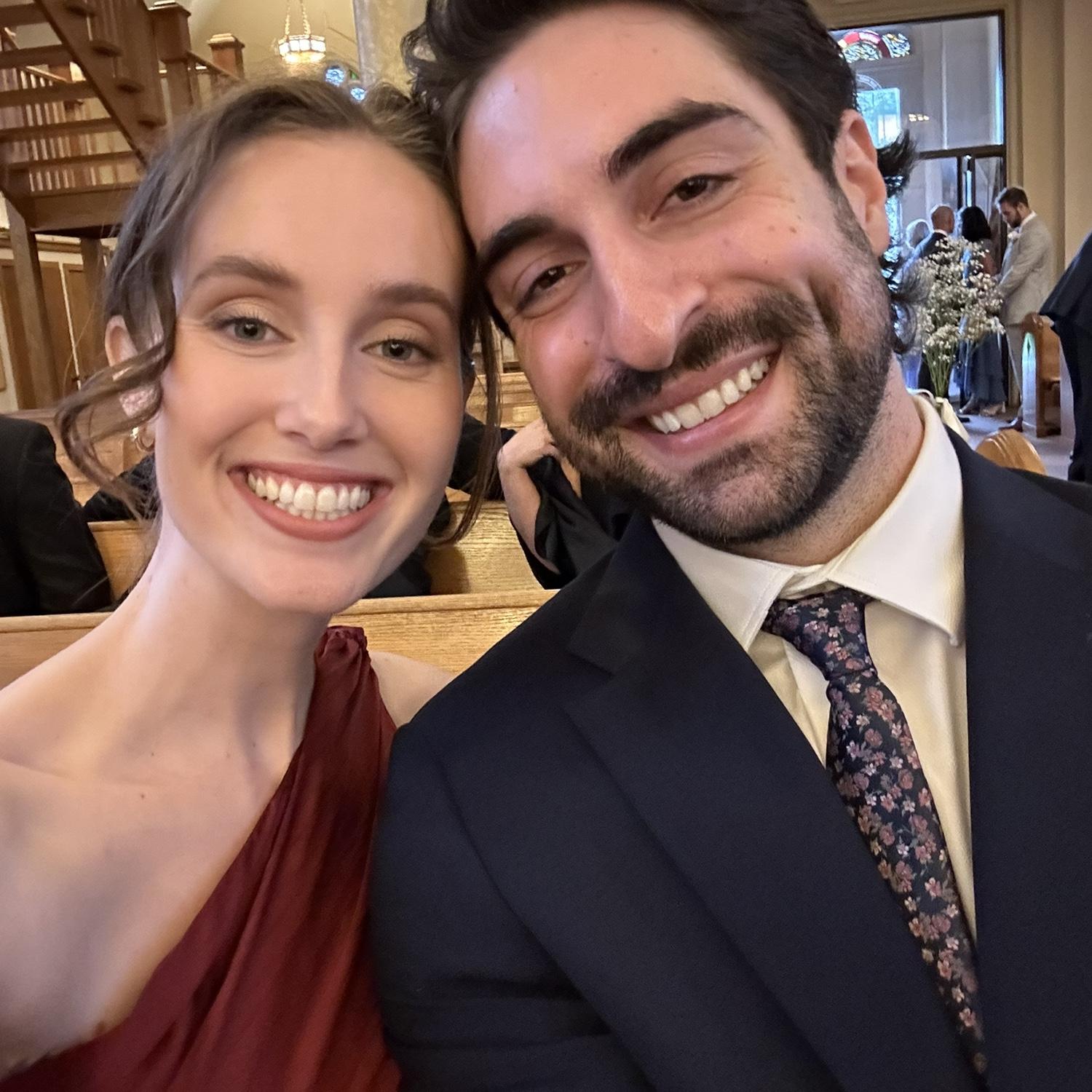 At a friends wedding in Illinois 2024