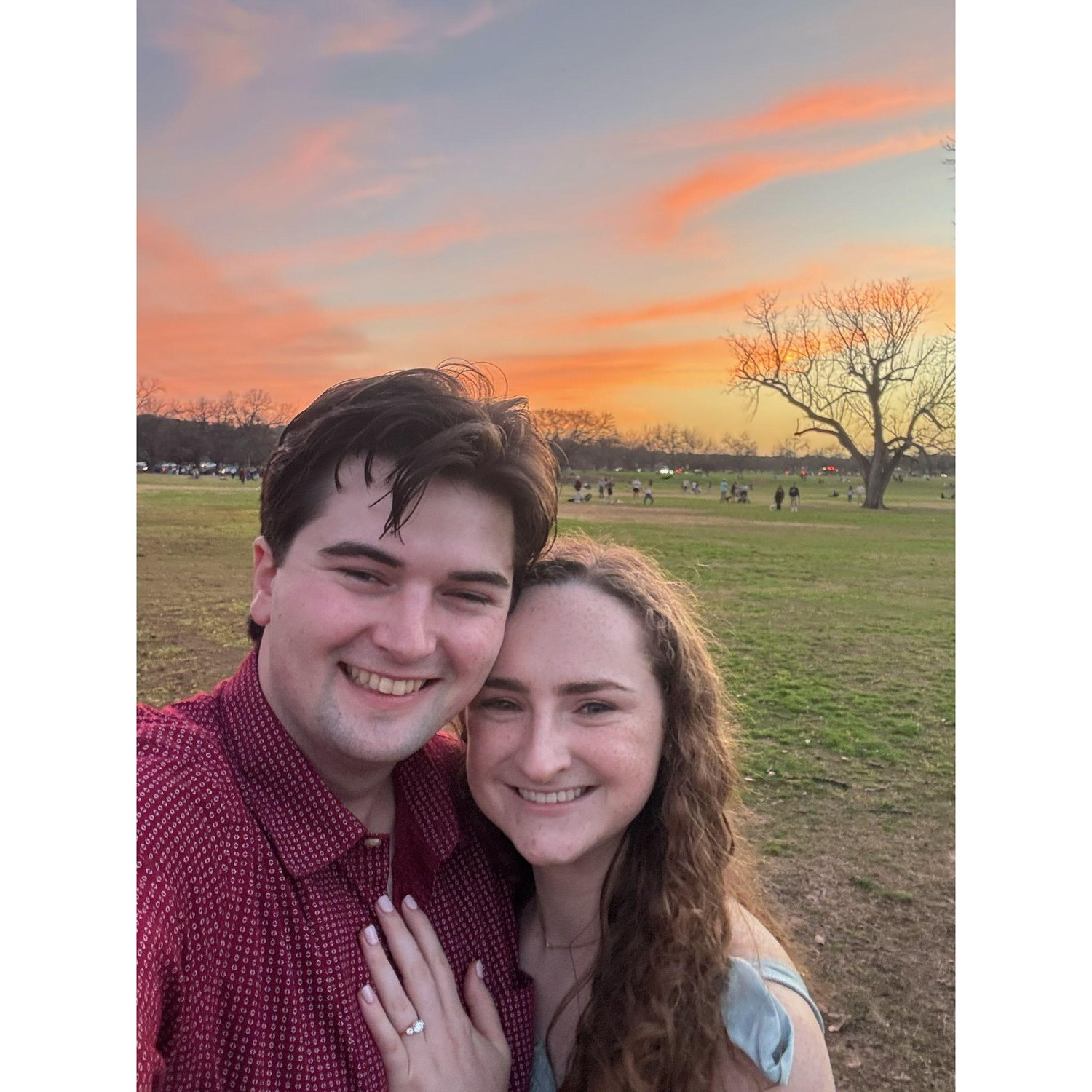 Post engagement sunset