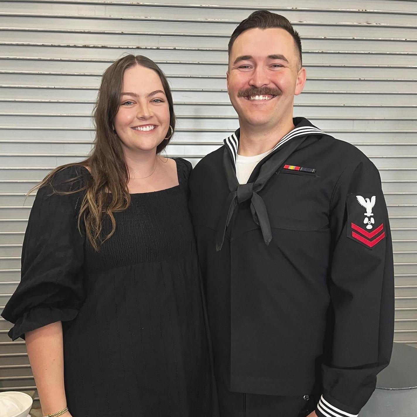 We were celebrating Andrew's last graduation from nuclear power school in Charleston. This was the beginning of our new adventure in Virginia!