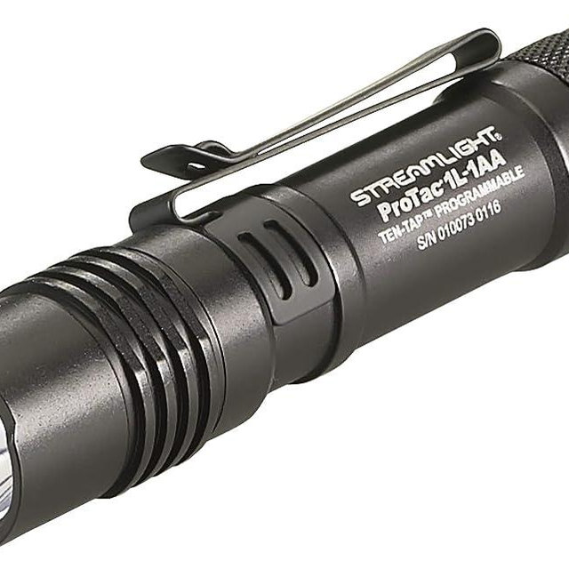 Streamlight 88061 ProTac 1L-1AA 350-Lumen Dual Fuel Professional Tactical Light, Black