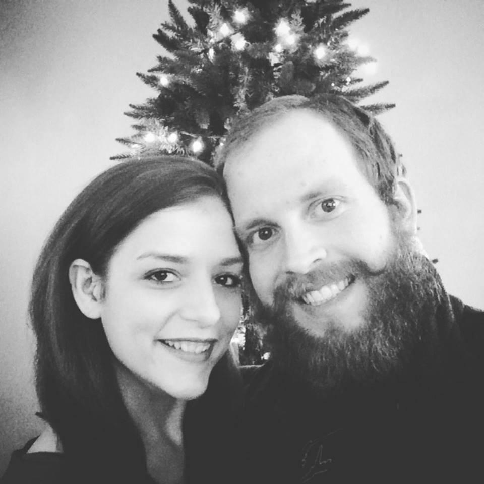 Our First Christmas card photo