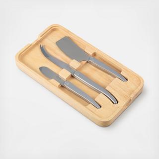3-Piece Cheese Knife Set, Laguiole Intuitioin