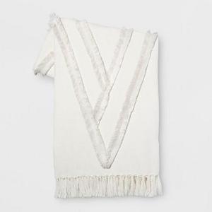 White Moroccan Wedding Oversized End of Bed Throw - Opalhouse™