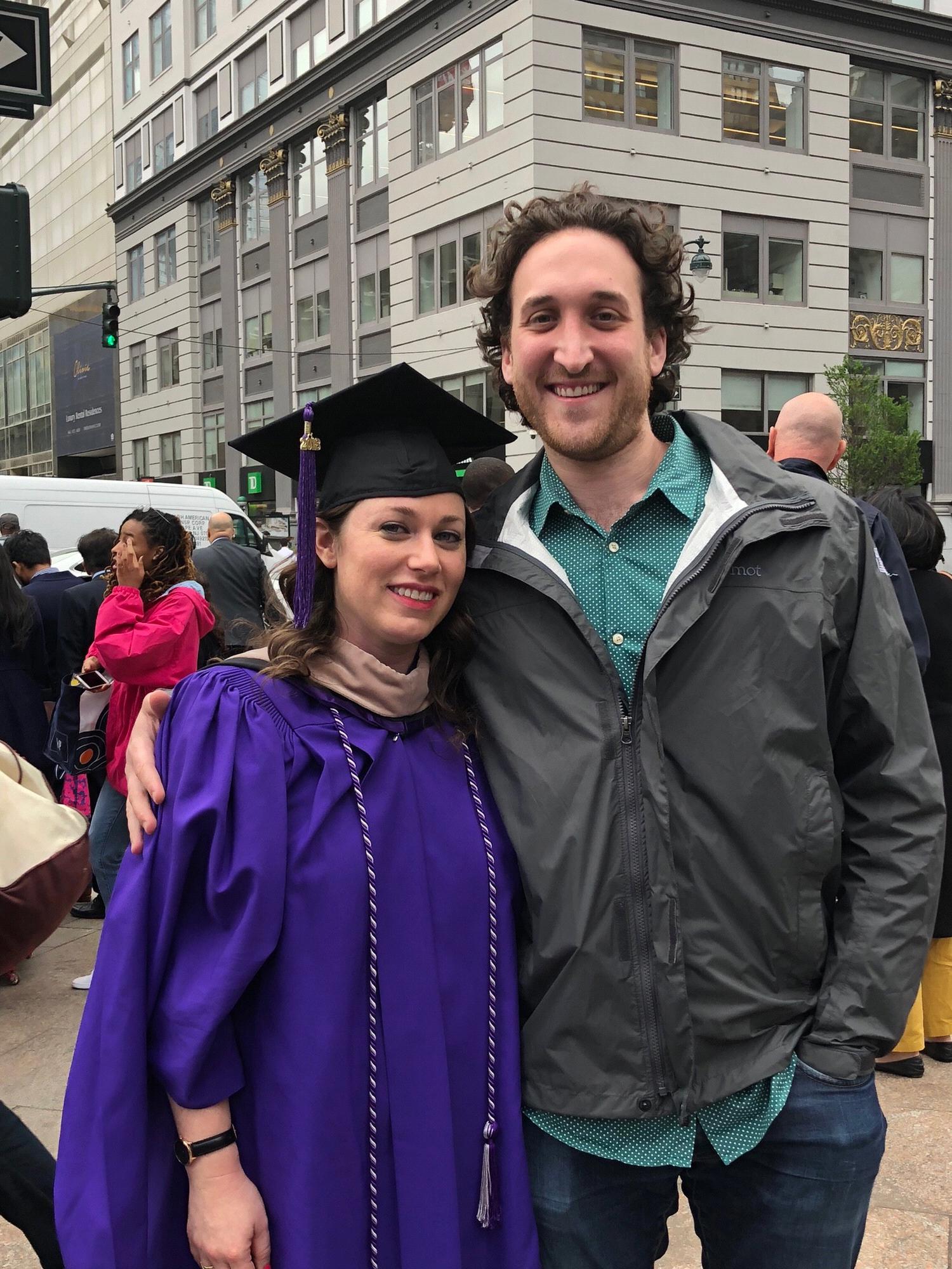 Dalia’s Stern graduation 2018