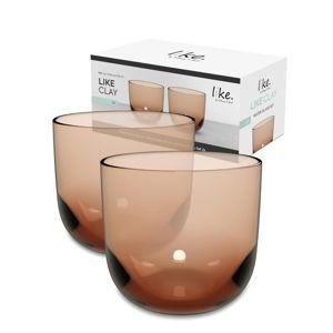 Villeroy & Boch Like Clay Water/Juice Tumbler, Set of4
