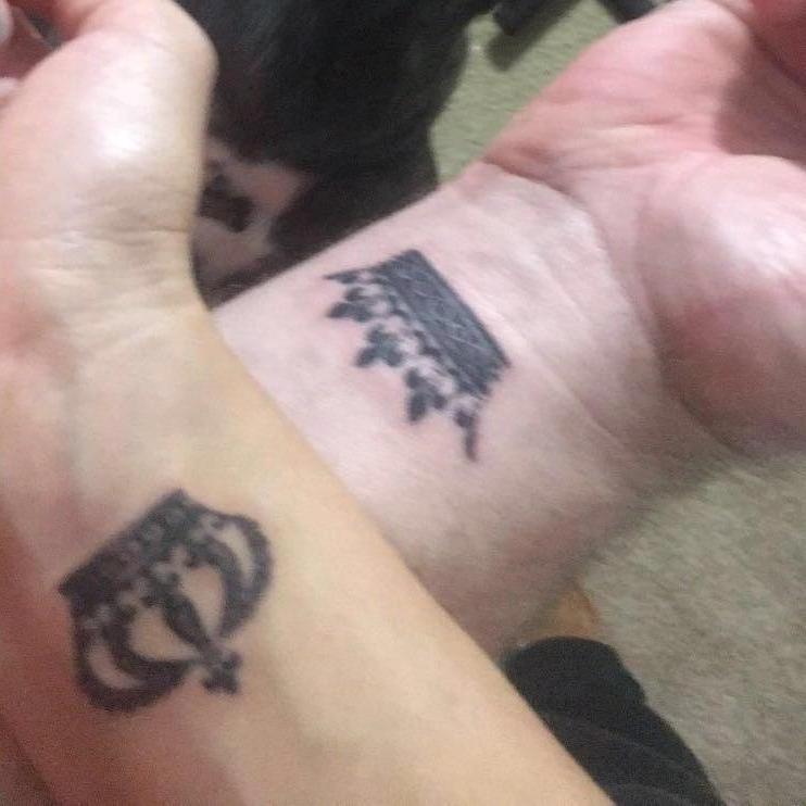 Yea, we got matching tattoos