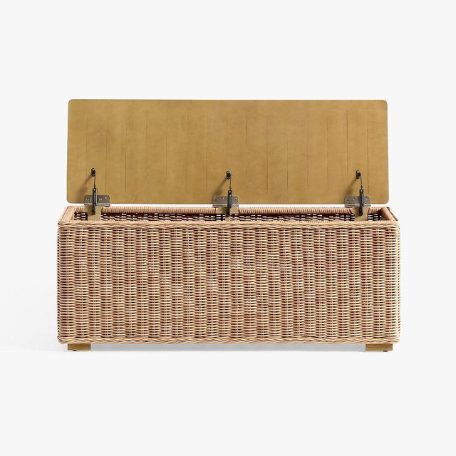 Huntington Pool Storage Trunk - Natural
