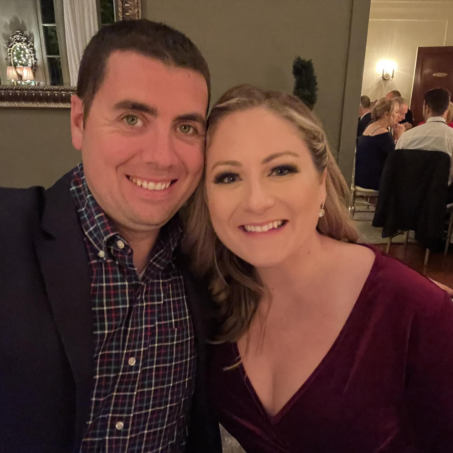 First wedding as an engaged couple