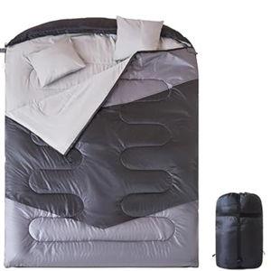 Oaskys Double Sleeping Bag - 62.99" x 86.6"