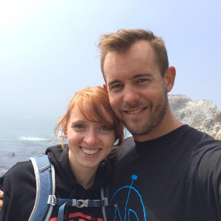 Looking at tide pools in Newport Beach, OR
