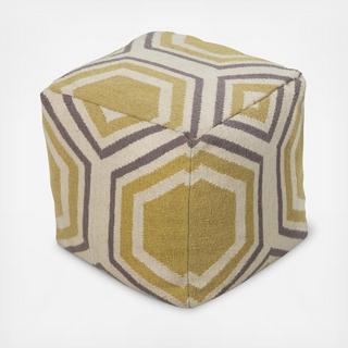 Fallon Hexagon Pouf