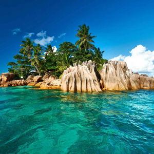 Island Hopping Boat Day in the Seychelles