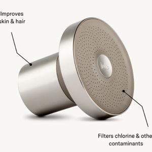 Brushed Steel - The Filtered Shower Head | Protect Your Hair & Skin