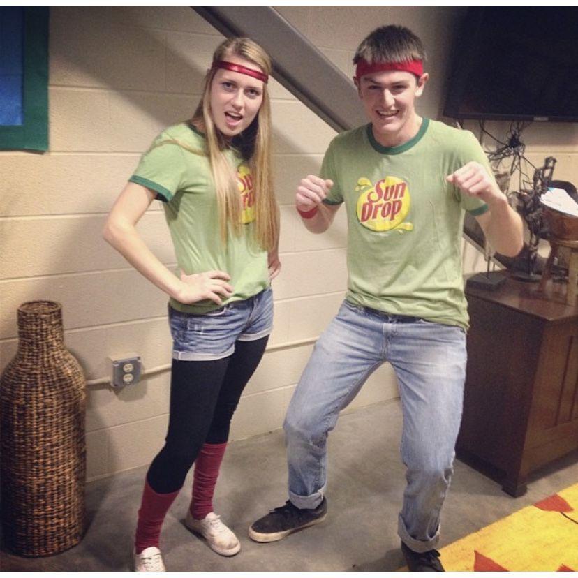 You know it's meant to be when you're not a couple and have a couple's Halloween costume after only knowing each other for a few weeks.