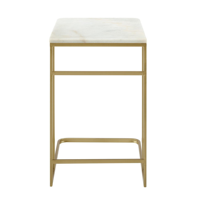 Falworth C Table White - Aiden Lane
