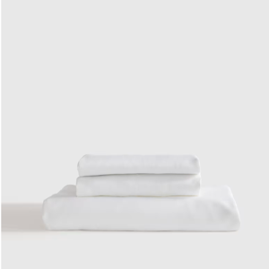 Bamboo Fitted Sheet Set- IN WHITE