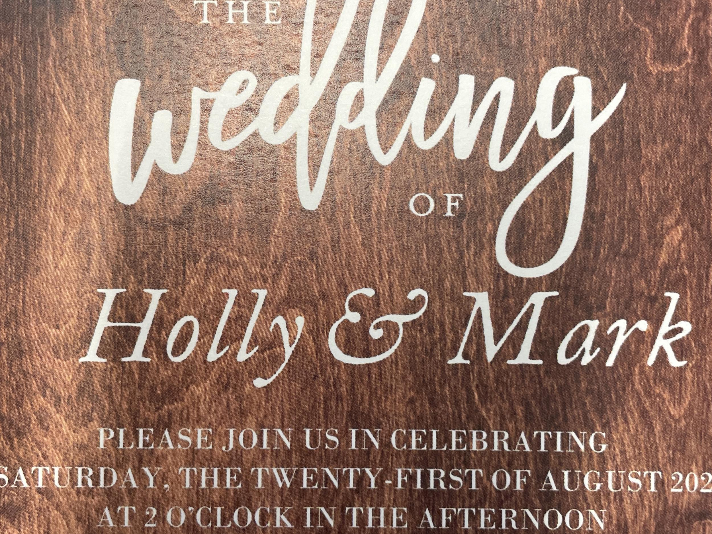 The Wedding Website of Holly Cote-Davis and Mark Hammon