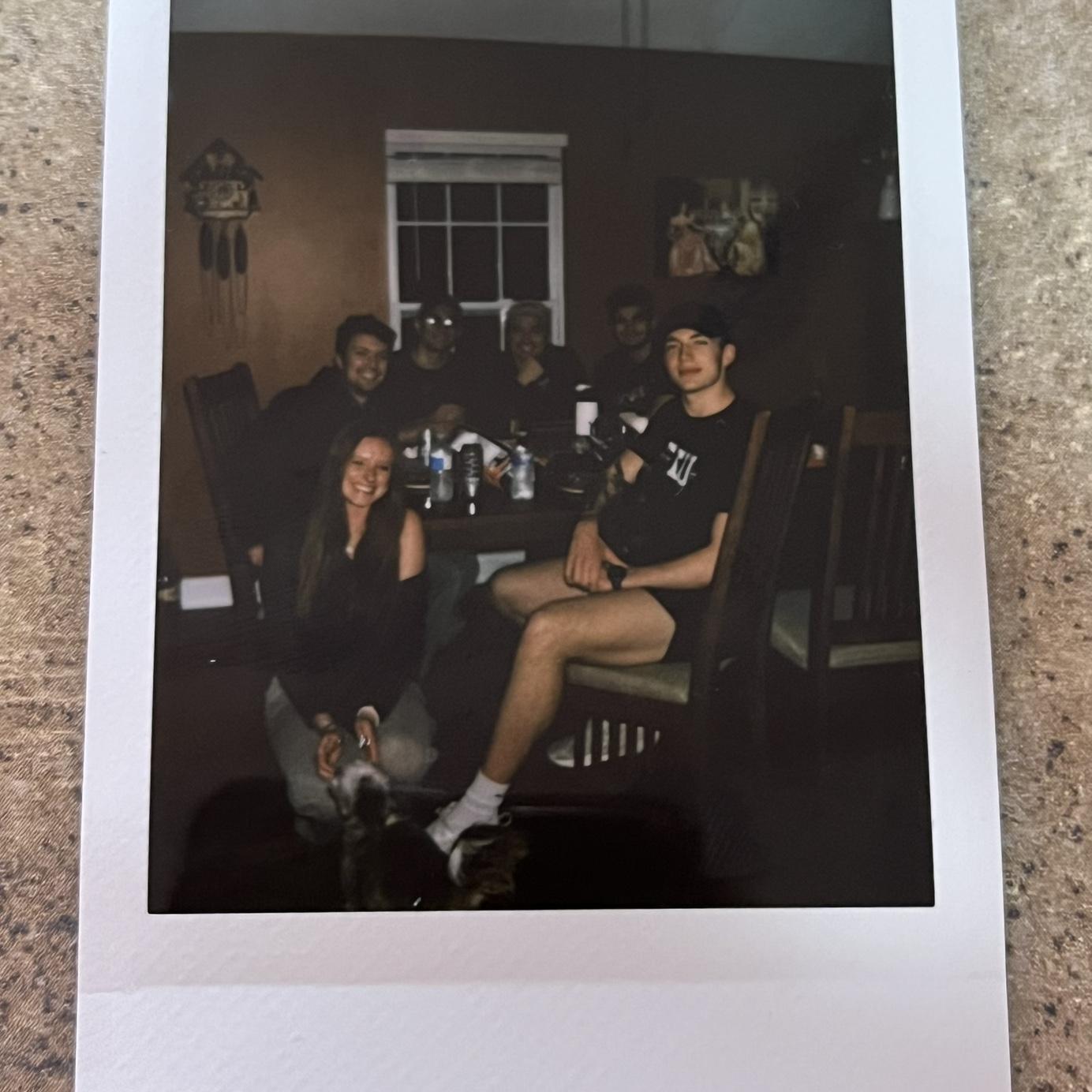 Polaroid from Superbowl Sunday!