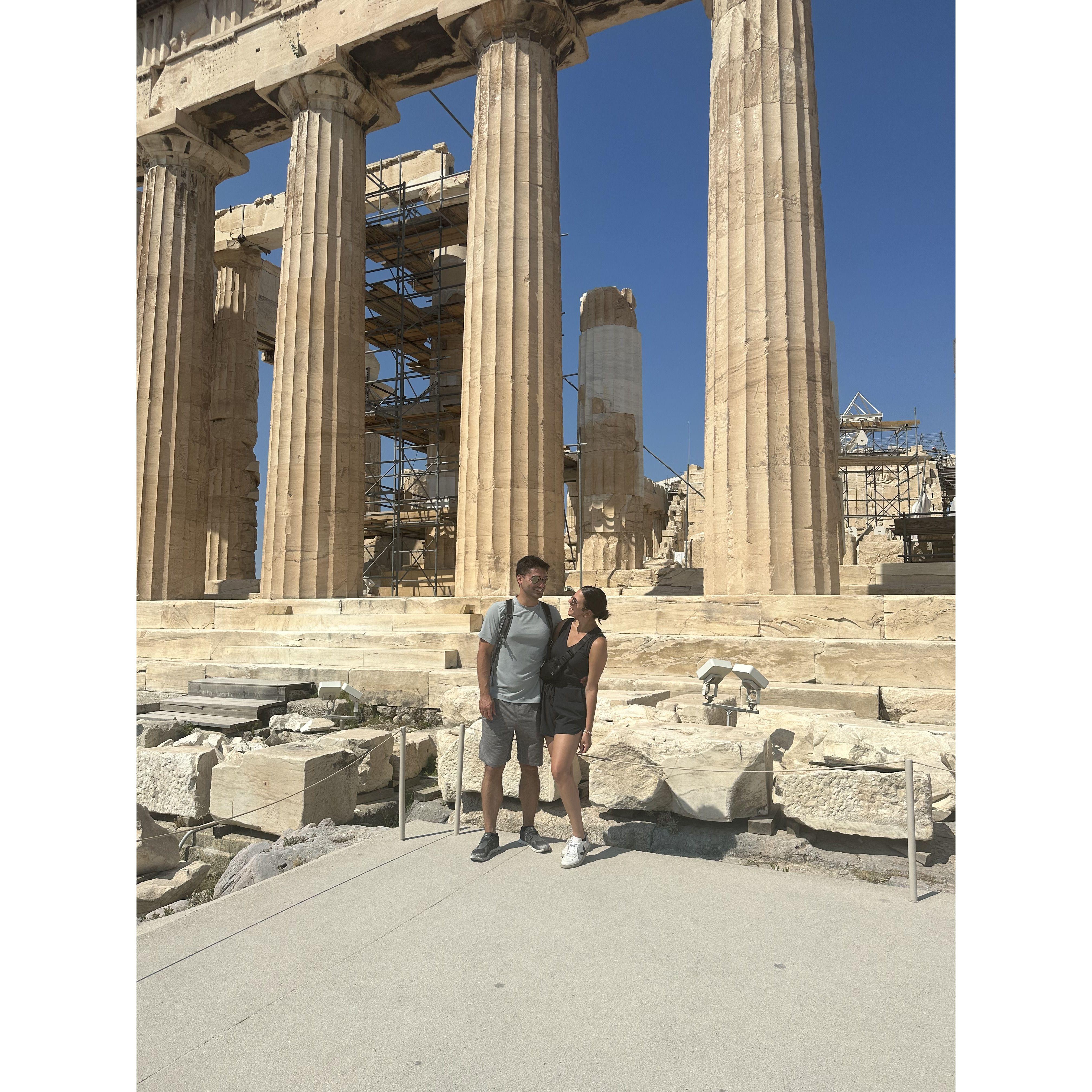 First trip together to Greece