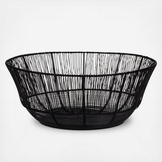 Gourmet Basics Jaxon Round Wire Fruit Basket