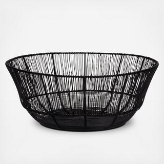 Gourmet Basics Jaxon Round Wire Fruit Basket