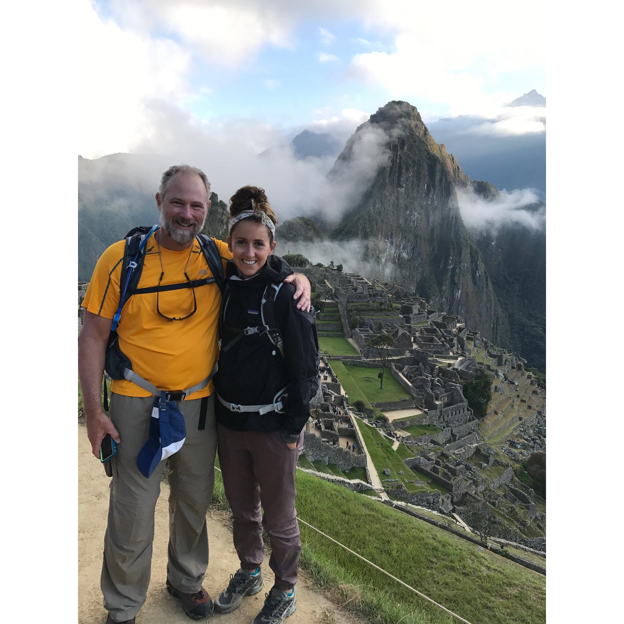 BLAIR AND BOB AT MACCHU PICCHU
