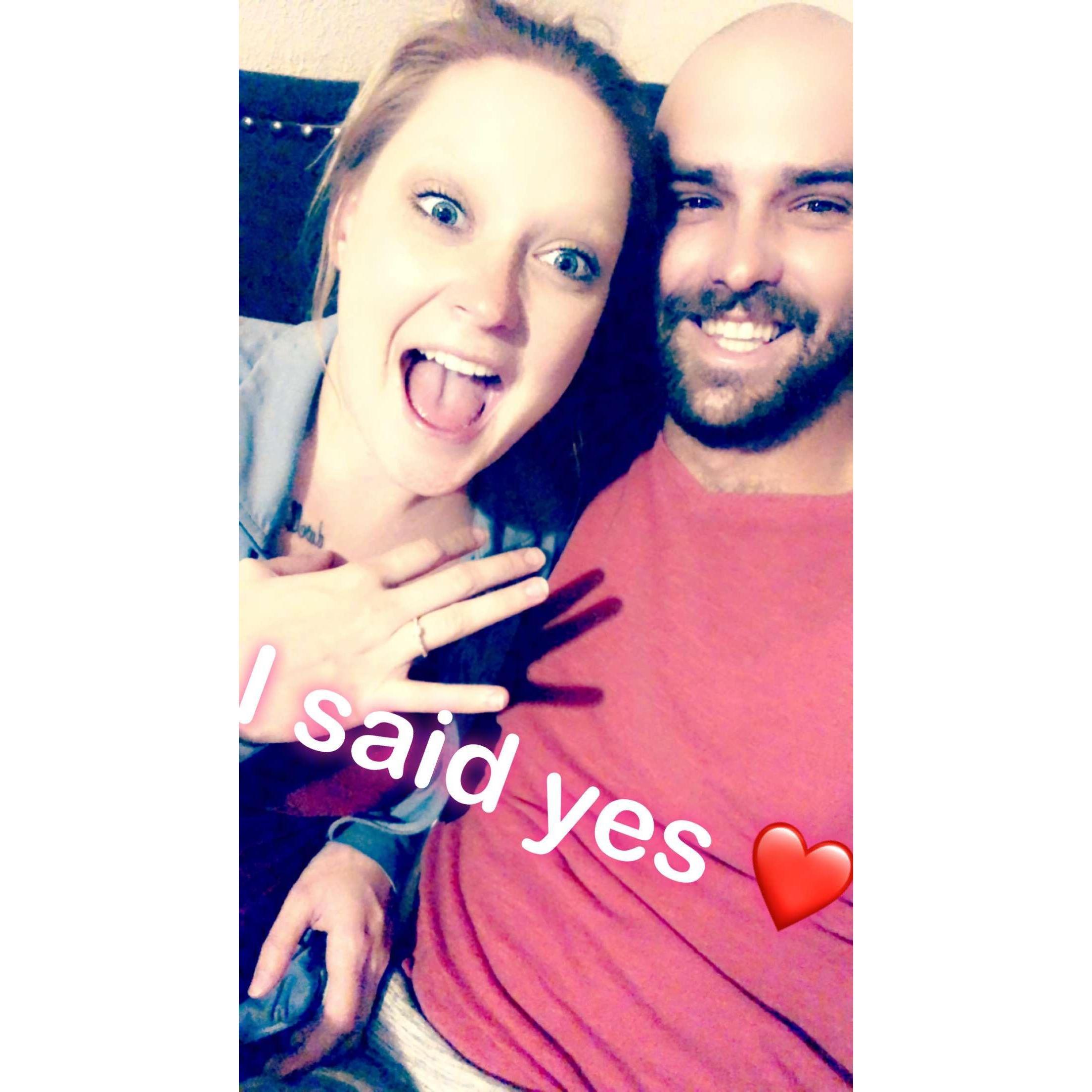 I SAID "YES"