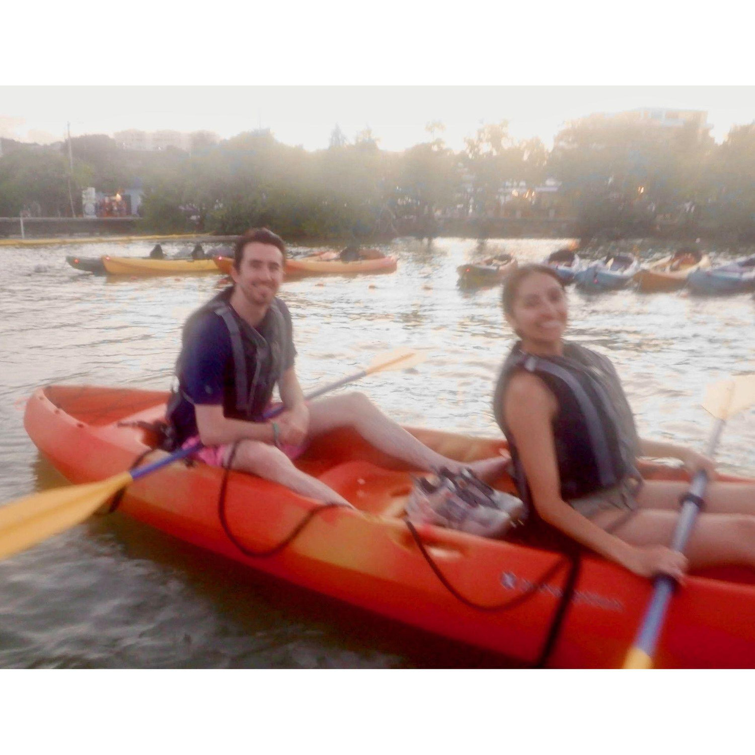 Sunset kayaking through the Bioluminescent Bay - 6/26/25