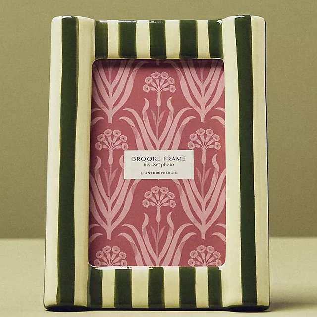 Brooke Striped Picture Frame