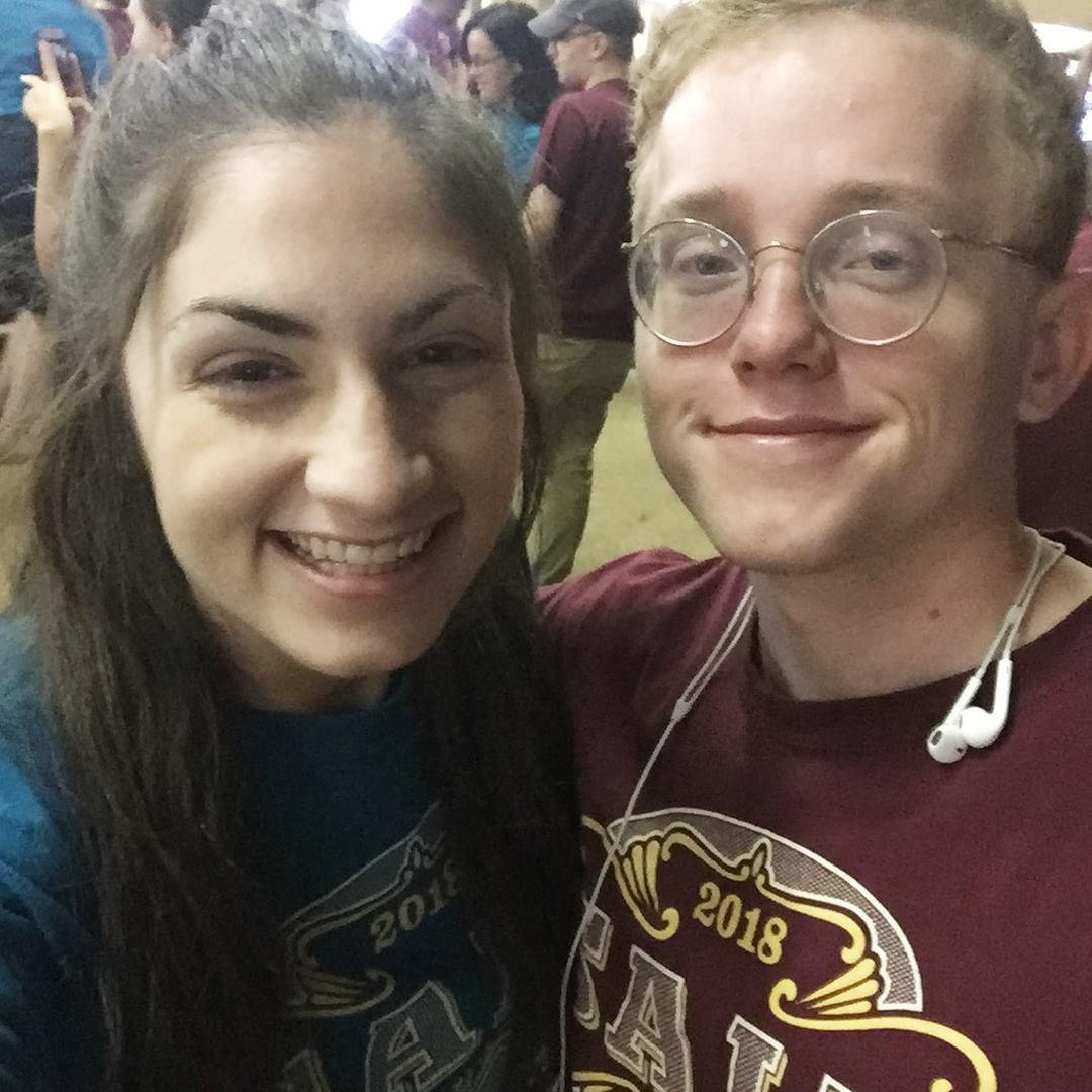 The last time we saw each other before the two years apart. If only we had known....