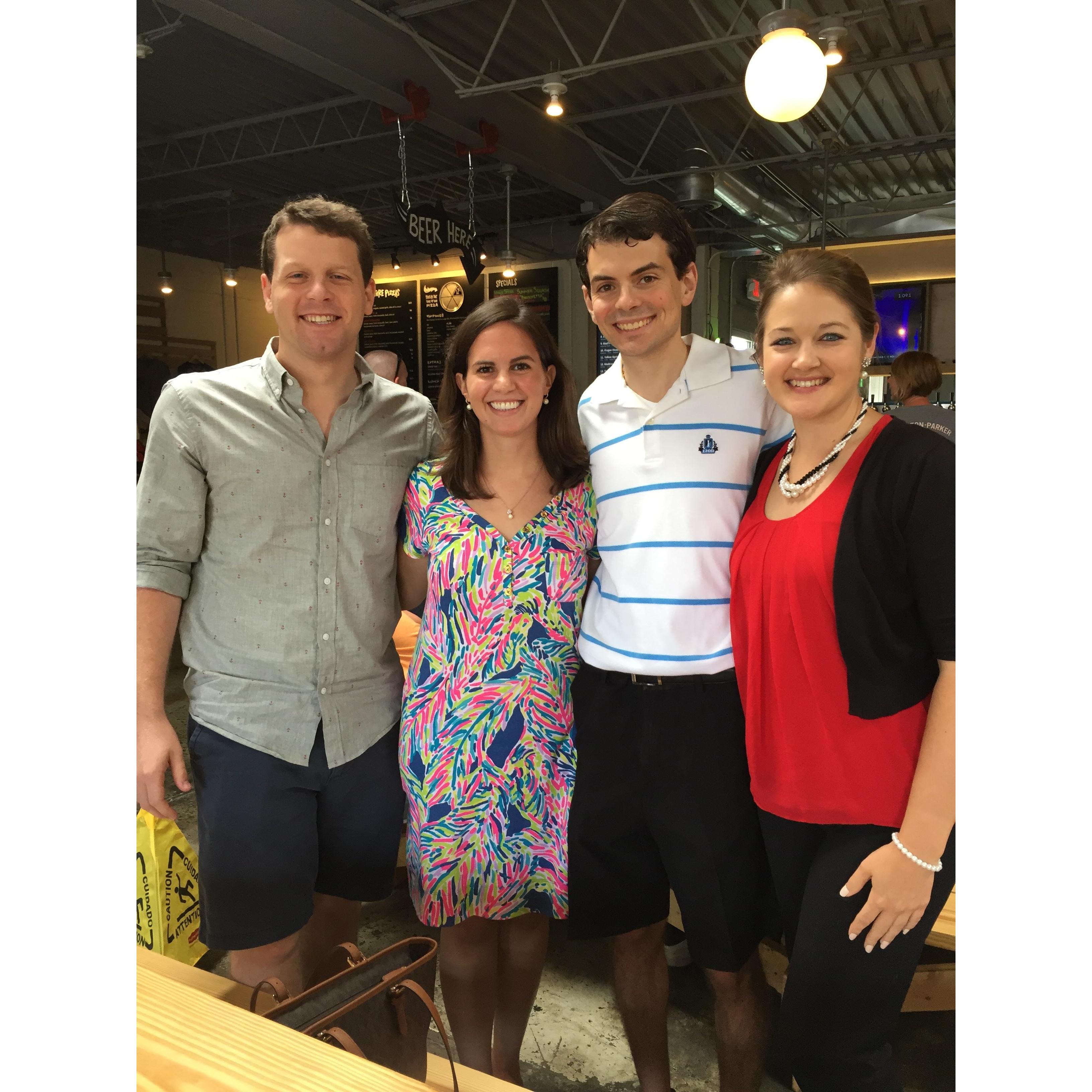 June 2017 - Dayton, Ohio - Spending time with the beautiful Anna and dashing Mike