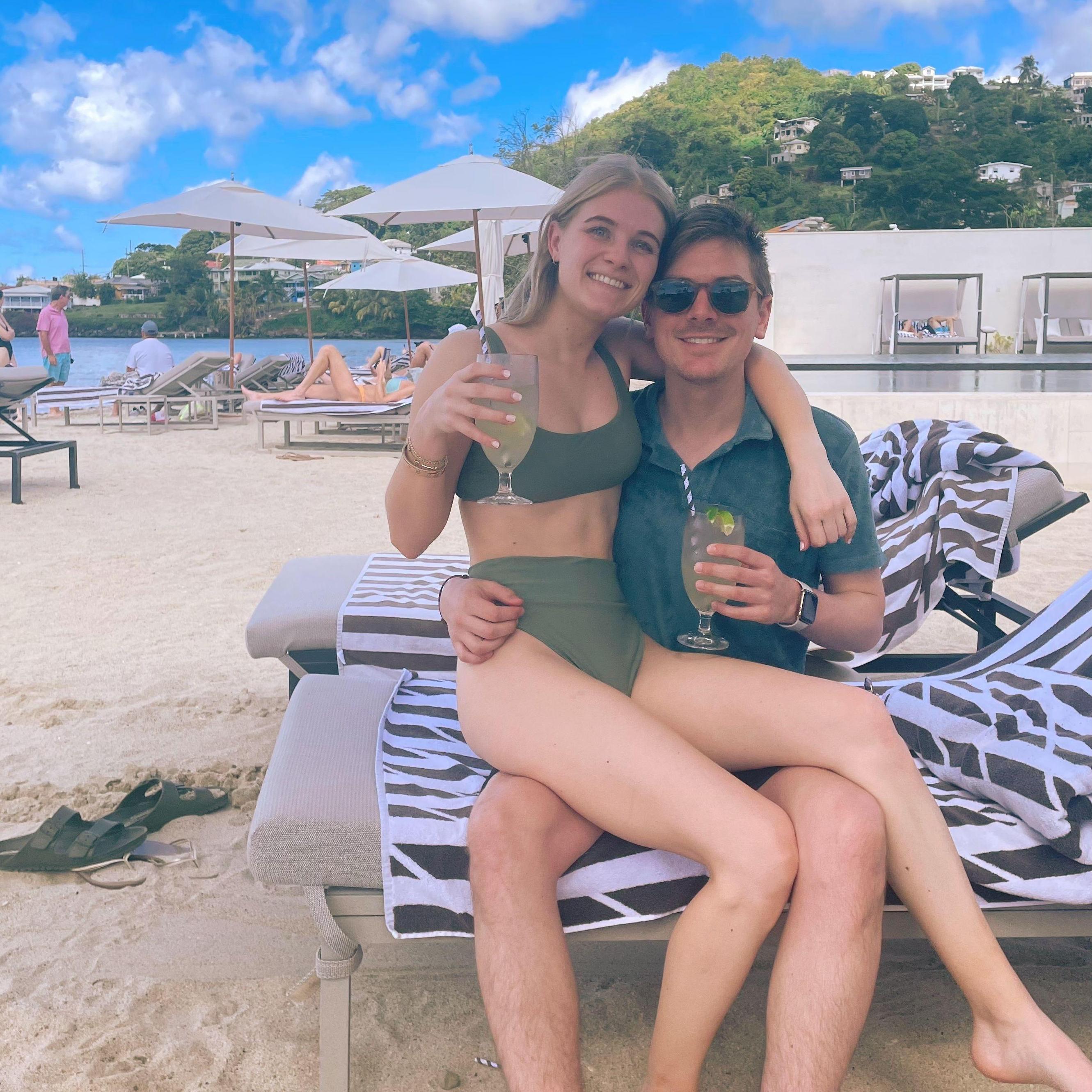 Phillip's first of many van der Vord vacations