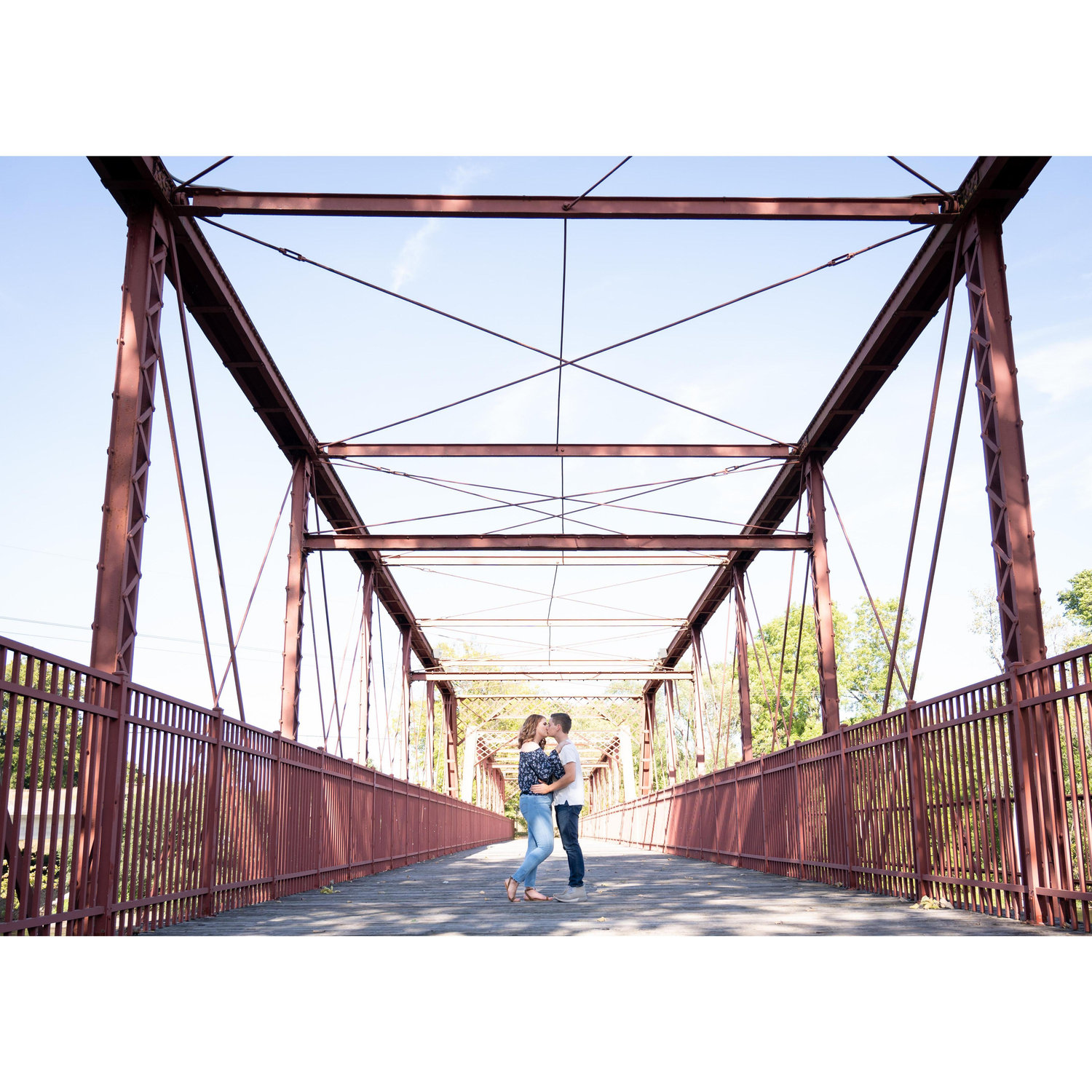 The bridge where Garrett & Grace skipped school for the first time together.