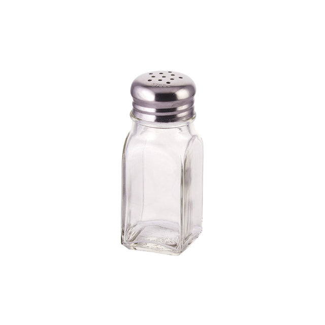 Winco Square Shaker, Mushroom Top, 2 oz