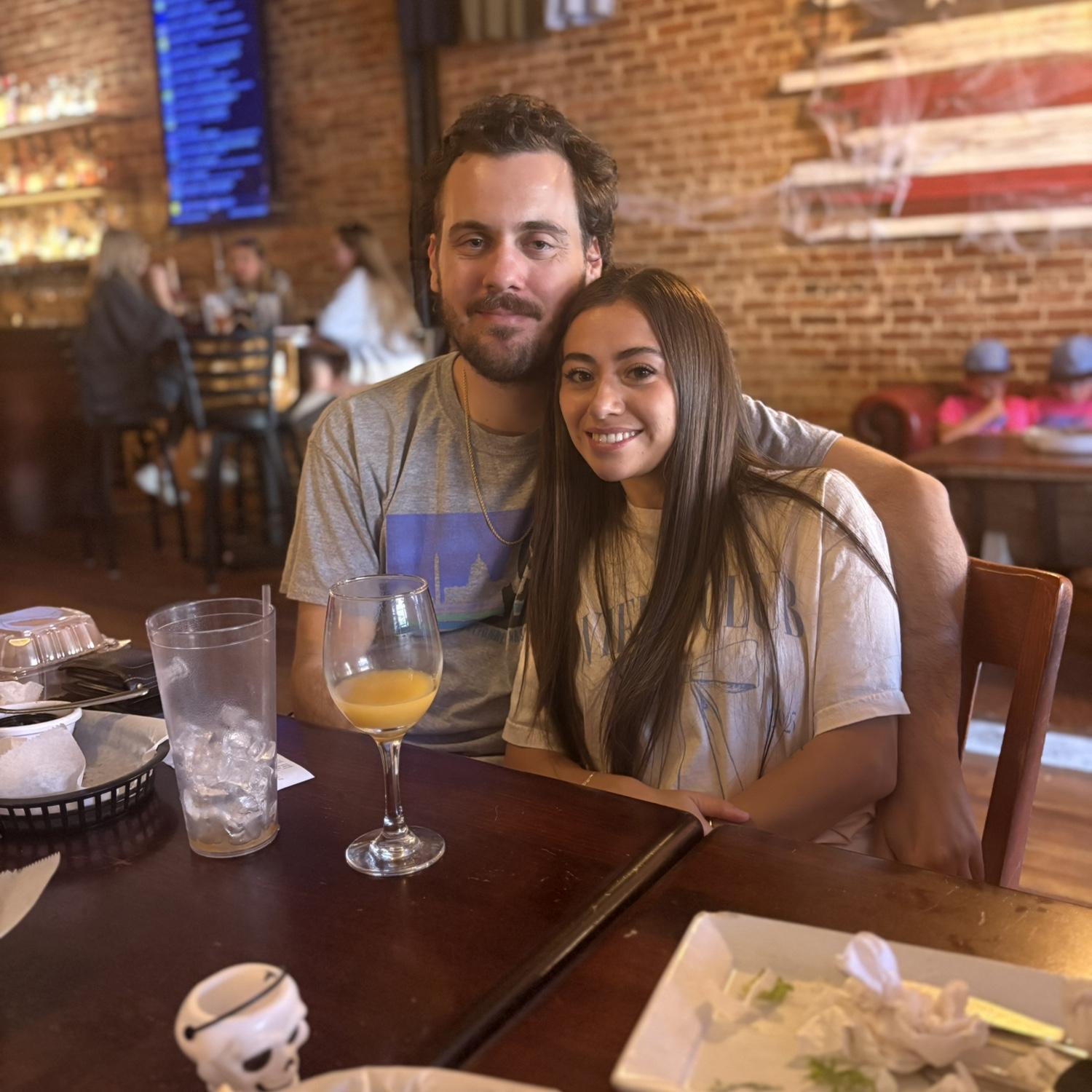 Wedding dress shopping (surprise brunch)