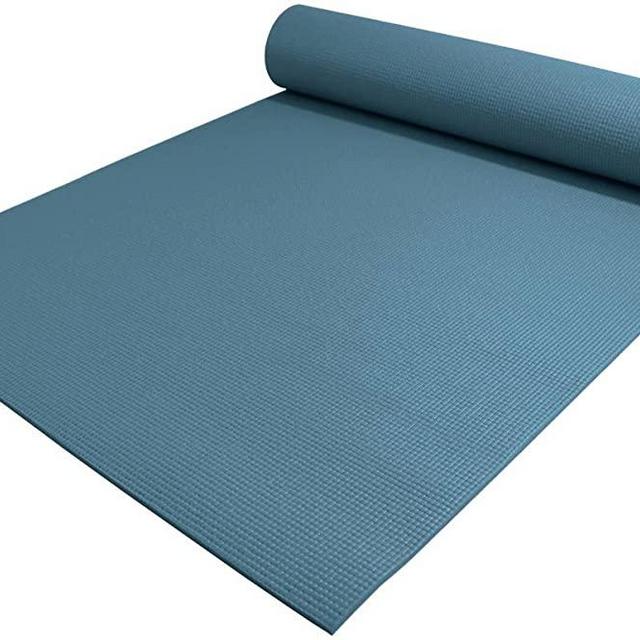 YogaAccessories 1/4" Thick High Density Deluxe Non Slip Exercise Pilates & Yoga Mat