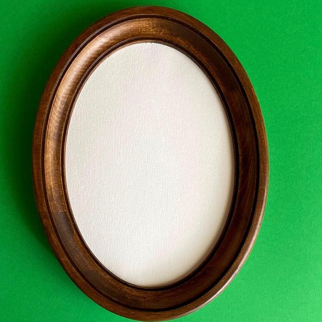 Oval frame oval photo frame oval picture frame frame for embroidery wooden oval frame Size 4 x 6 5 x 7 6 x 8 8 x 10 6 х 9 6 х 11 inches