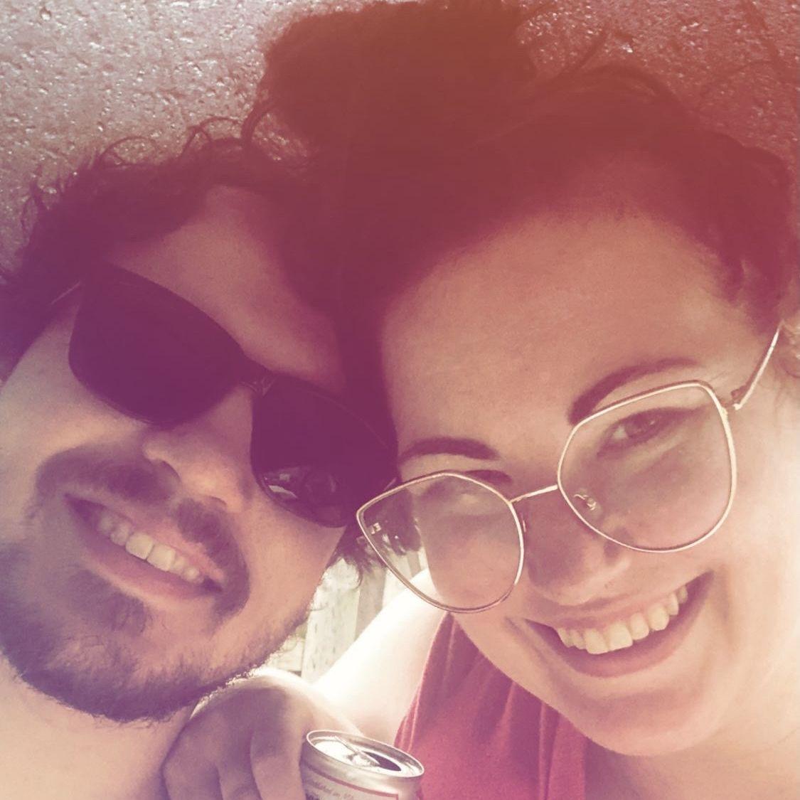 Chicago, 2020. Our first selfie!