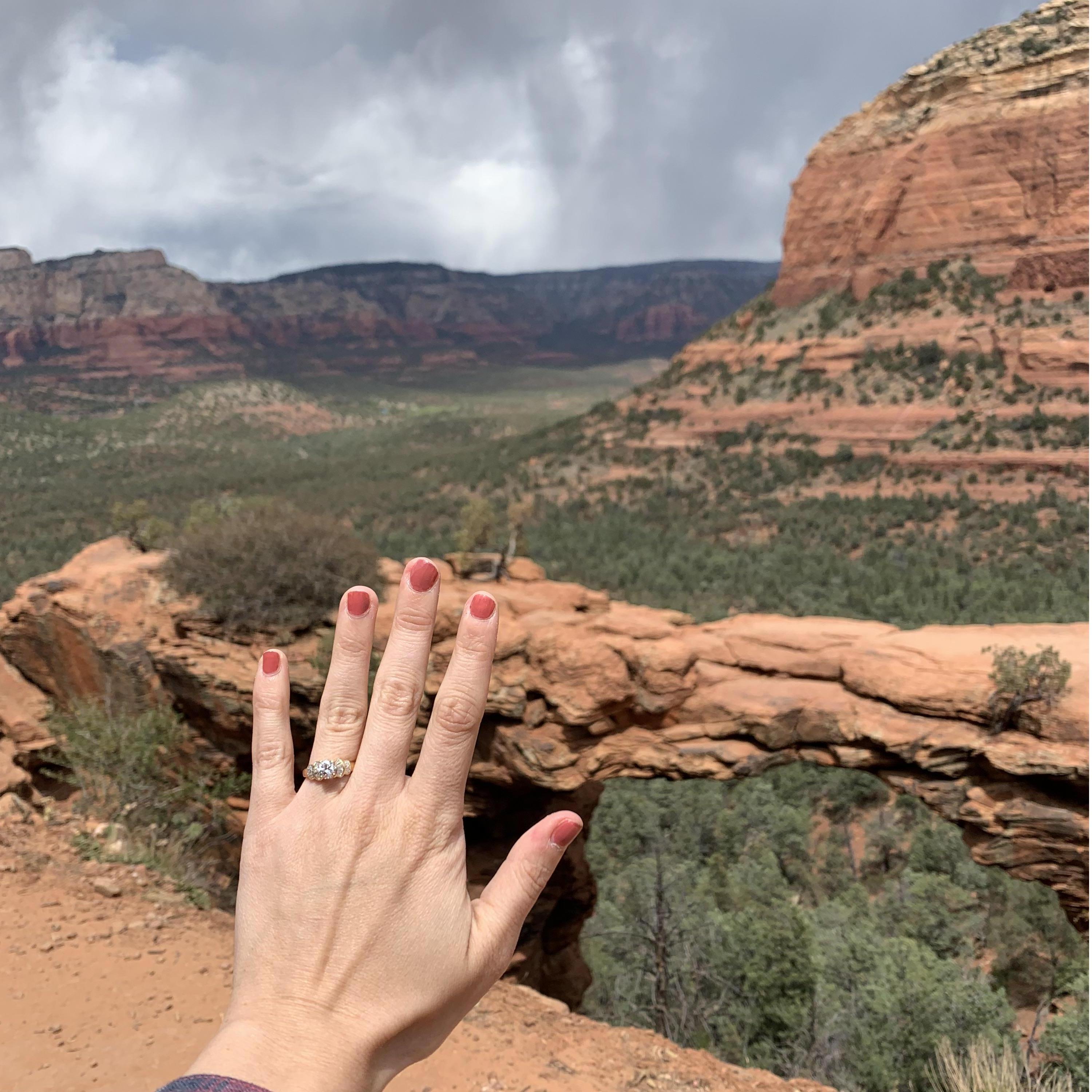 The most BEAUTIFUL ring I have ever seen!