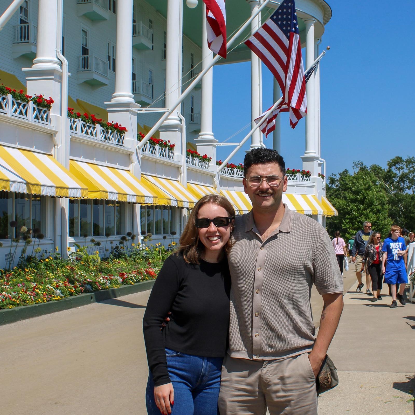 Exploring Northern Michigan and Mackinac Island together.