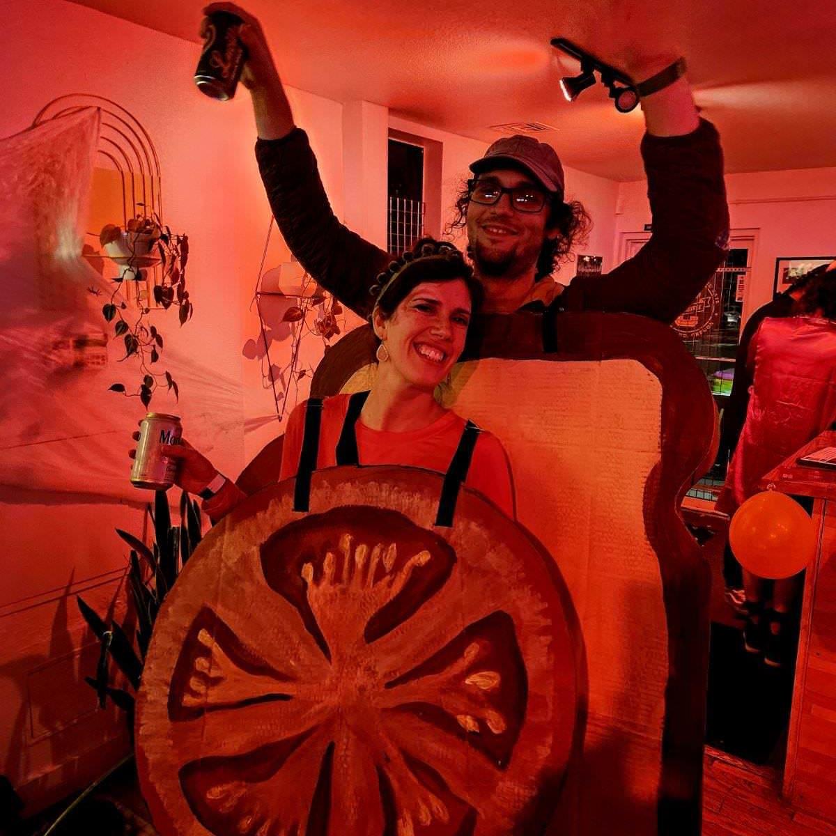 Halloween, guess what we were...