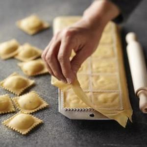 Ravioli Mold with Roller