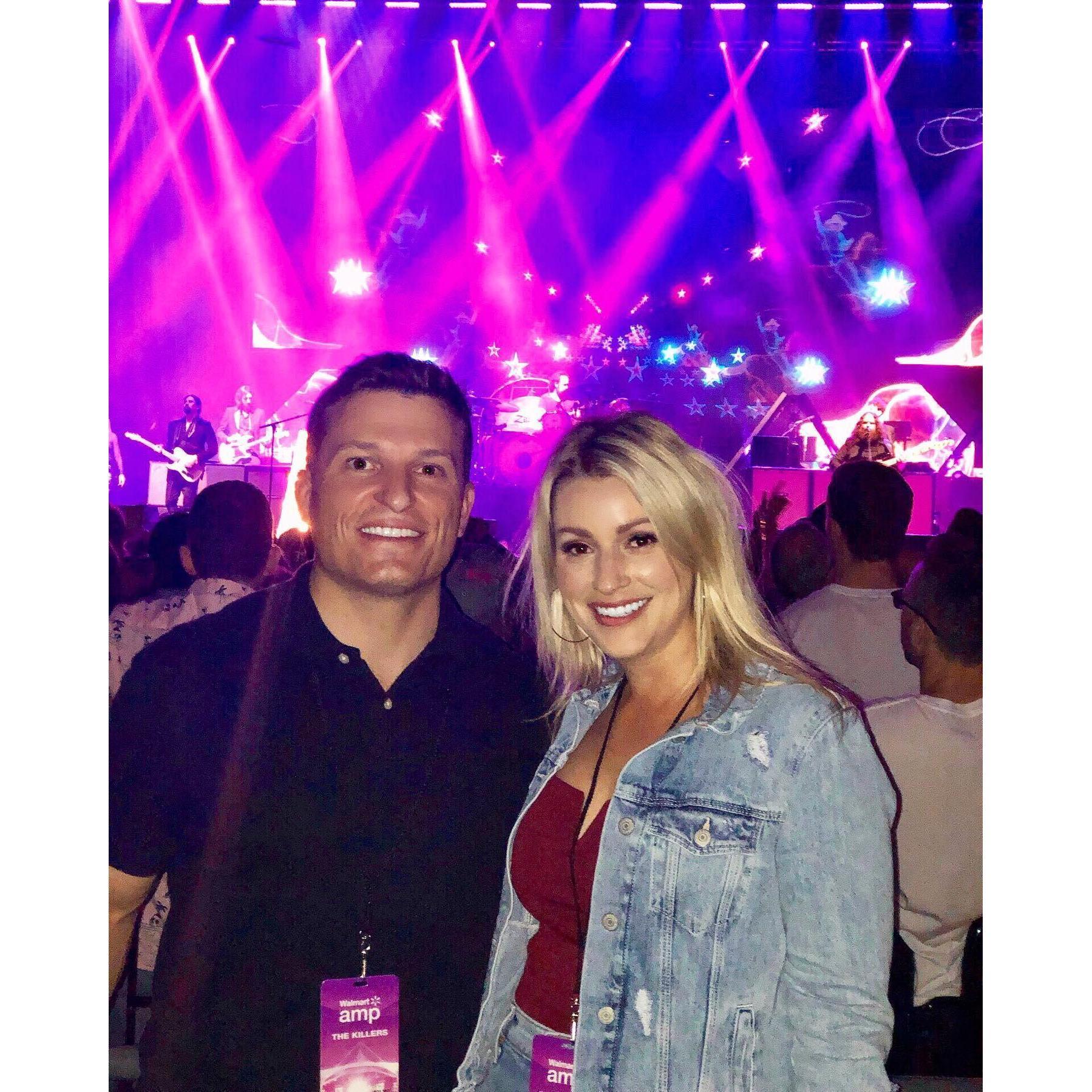 The Killers Concert at the AMP!