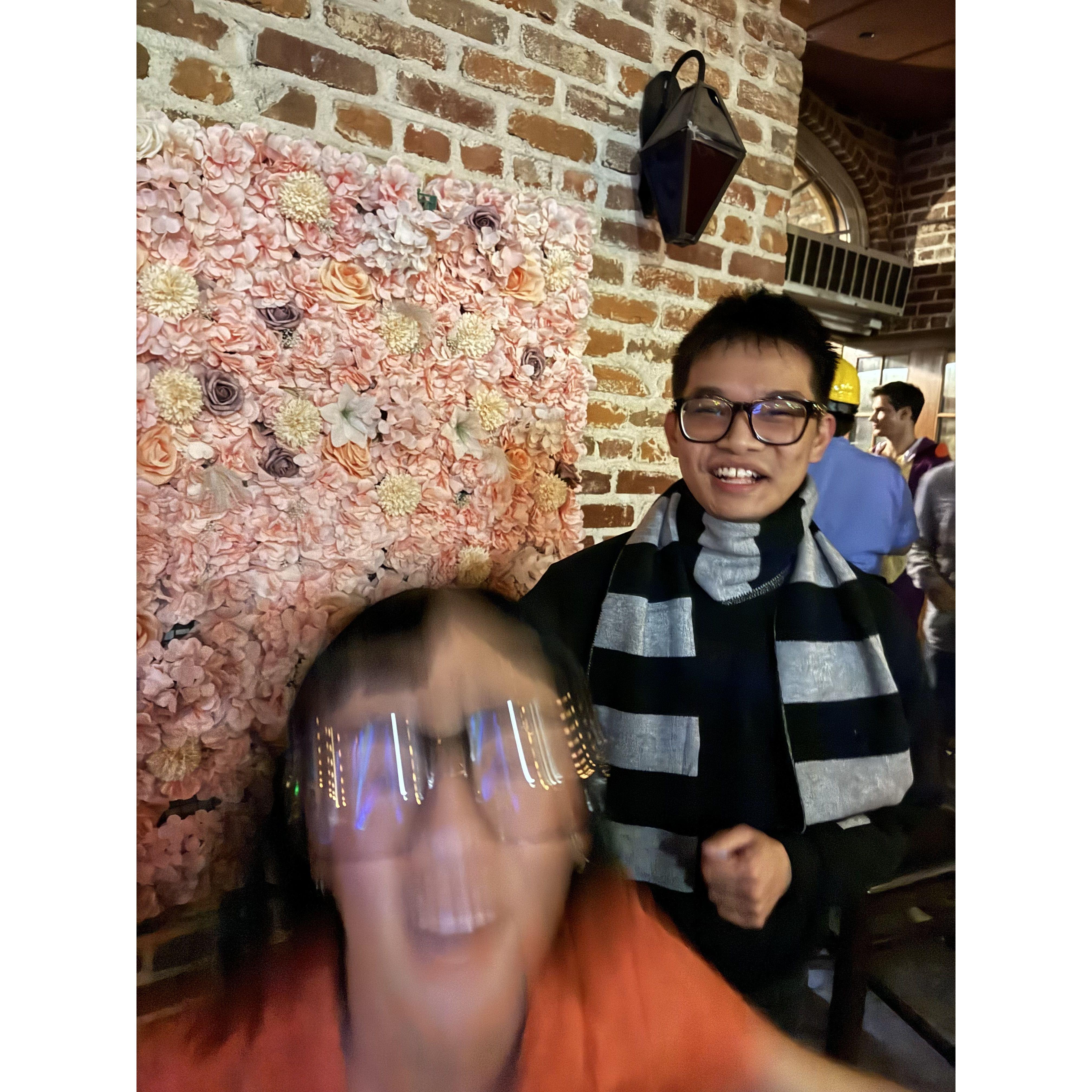 A picture that explains our relationship! Nam is Gru and I am Vector from Despicable Me!